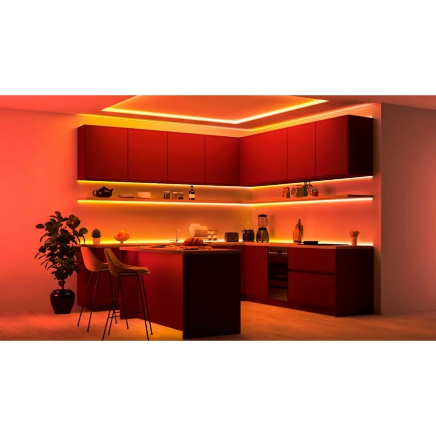 Philips - Tira LED RGBIC regulable SMART STRIP 2x5m LED/21W/230V 2700-6500K Wi-Fi