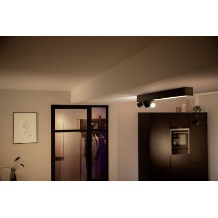 Philips - LED RGBW Foco regulable LED/25W/230V + 3xGU10/5,7W