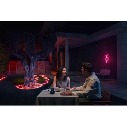Philips - Tira LED RGBW exterior regulable Hue NEON 10m LED/30W/230V 2200-6500K IP67