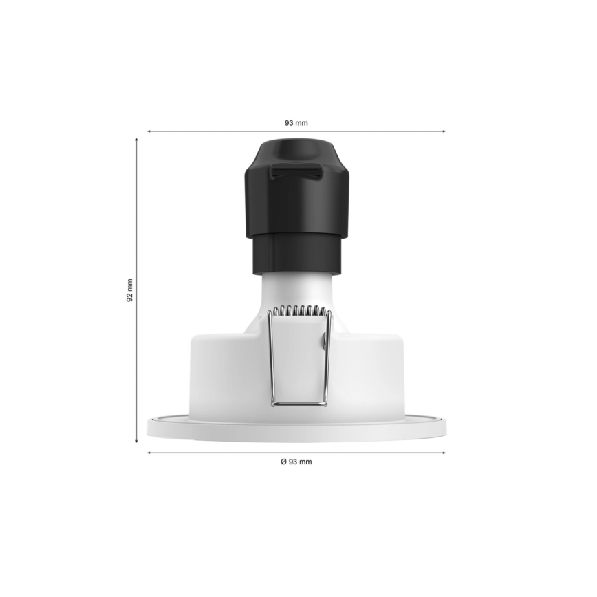 Philips - LED RGBW Lámpara empotrable regulable para el baño Hue XAMENTO 1xGU10/4,2W/230V 2000-6500K IP44