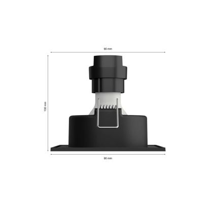 Philips - LED RGBW Lámpara empotrable regulable Hue CENTURA 1xGU10/4,2W/230V 2000-6500K