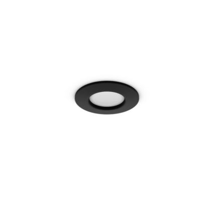 Philips - Luminaria empotrable LED RGBW regulable para baño Hue SLIM LED/8,3W/230V 1000-20000K negra P44