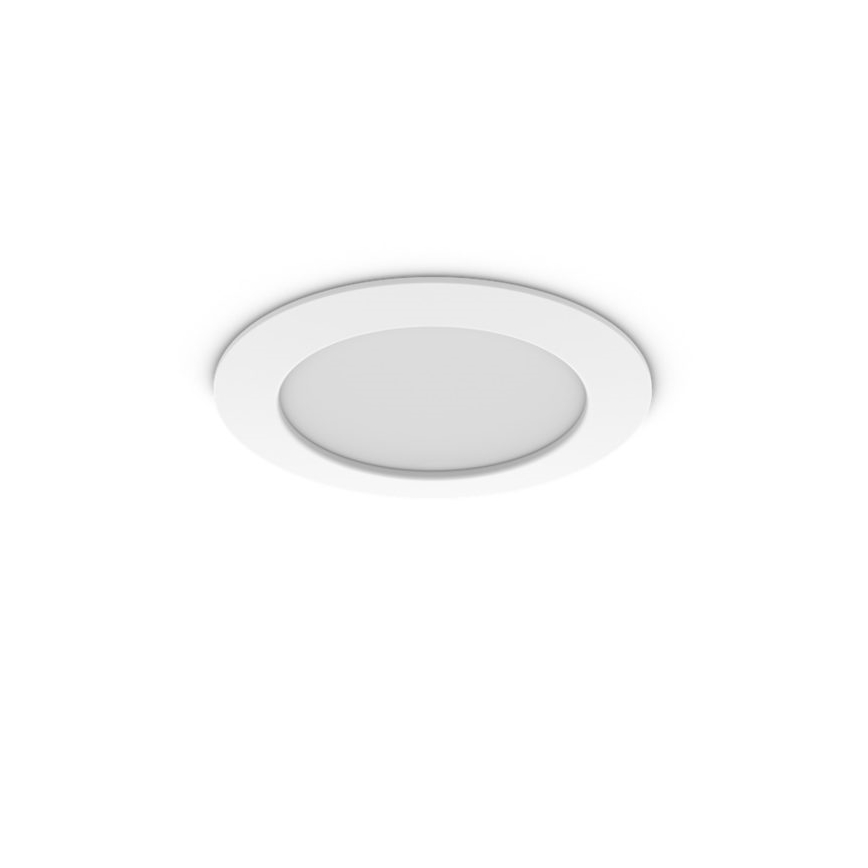 Philips - Downlight empotrable para baño LED RGBW regulable Hue SLIM LED/12W/230V 1000-20000K blanco IP44