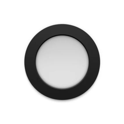 Philips Hue SLIM - LED RGBW, luminaria empotrada regulable para baño, LED/12W/230V 1000-20000K negra IP44