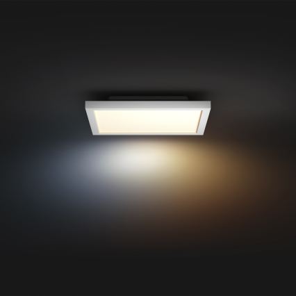 Philips - Luminaria de techo LED regulable Hue AURELLE LED/19W/230V 2200-6500K 30x30 cm blanca