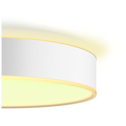 Philips - Luminaria de techo LED regulable Hue LED/33,5W/230V 2200-6500K diámetro 425 mm blanca + mando a distancia