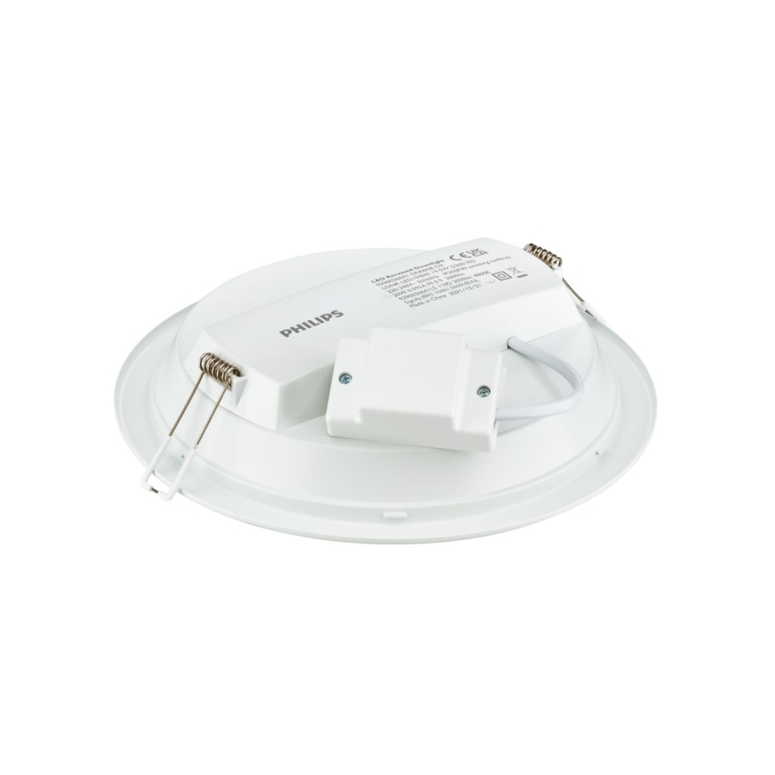 Philips - Luminaria empotrada LED para baño LEDINAIRE SLIM LED/19W/230V 4000K IP44 blanca