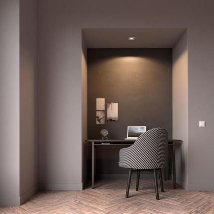 Philips - Luminaria empotrada LED RGBW regulable DONEGAL 1xGU10/4,8W/230V + mando a distancia