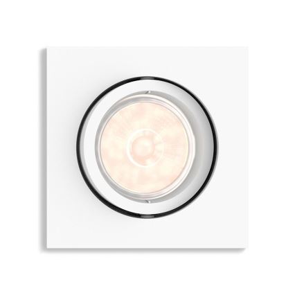 Philips - Luminaria empotrada LED RGBW regulable DONEGAL 1xGU10/4,8W/230V + mando a distancia