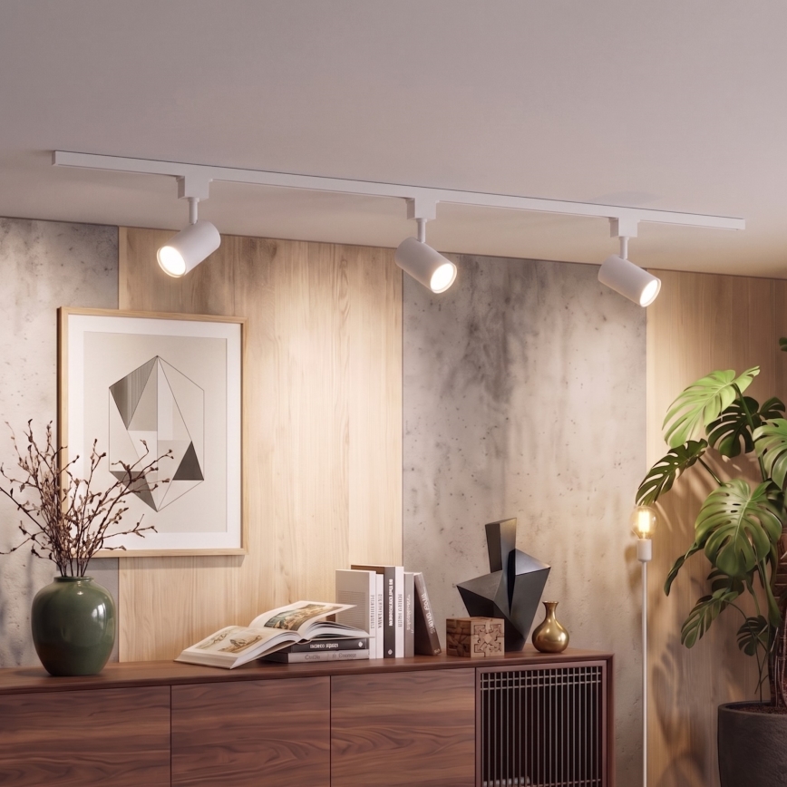 Philips - Foco LED regulable para sistema de riel EASYLINK 3xGU10/6,2W/230V 2200-2700K 1m blanco