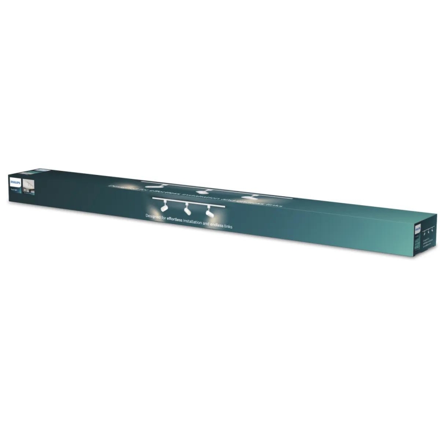 Philips - Foco LED regulable para sistema de riel EASYLINK 3xGU10/7W/230V 2200-2700K 1m blanco