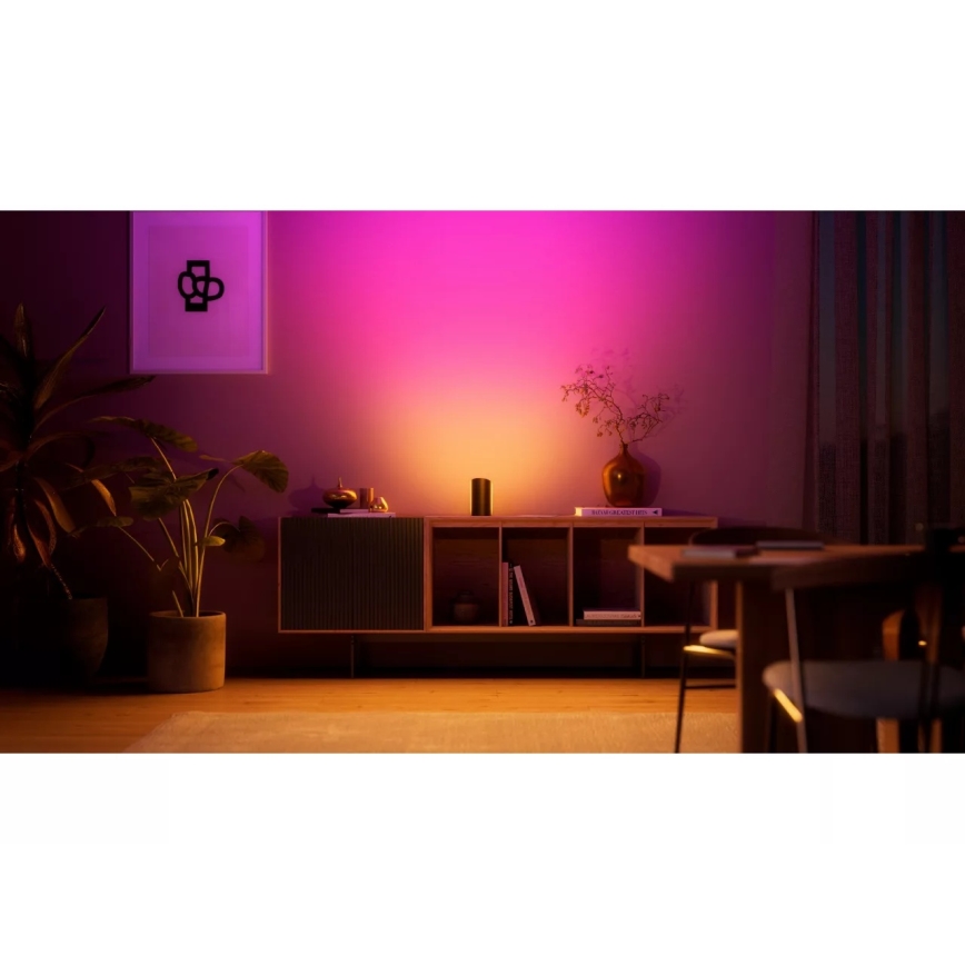 Philips - Proyector LED RGBW regulable Hue PLAY LED/20W/230V 2000–6500K negro