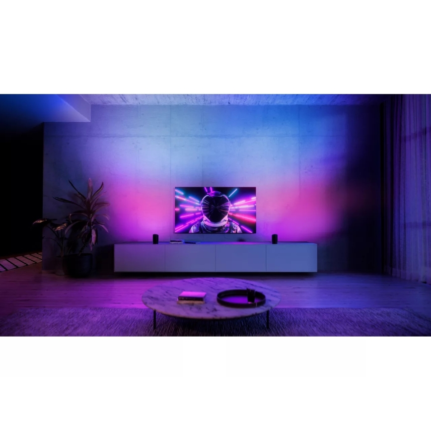 Philips - Luminaria de proyección regulable LED RGBW Hue PLAY LED/20W/230V 2000–6500K blanca