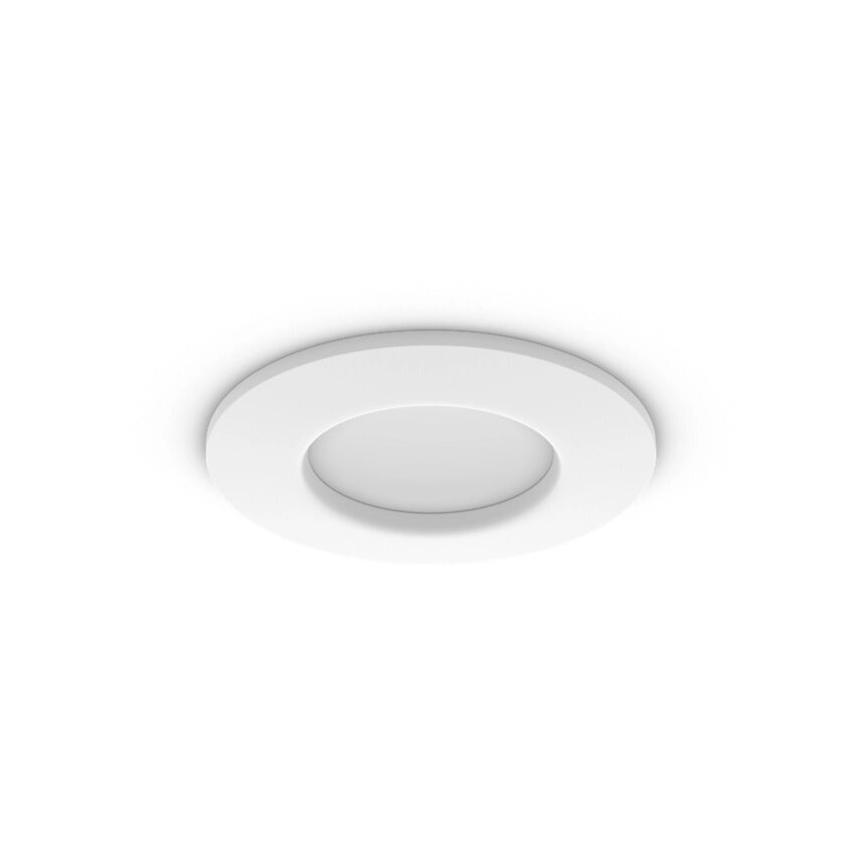 Philips - Juego de 2 downlights empotrables para baño LED RGBW regulables Hue SLIM LED/8,3W/230V 2000-6500K blanco IP44