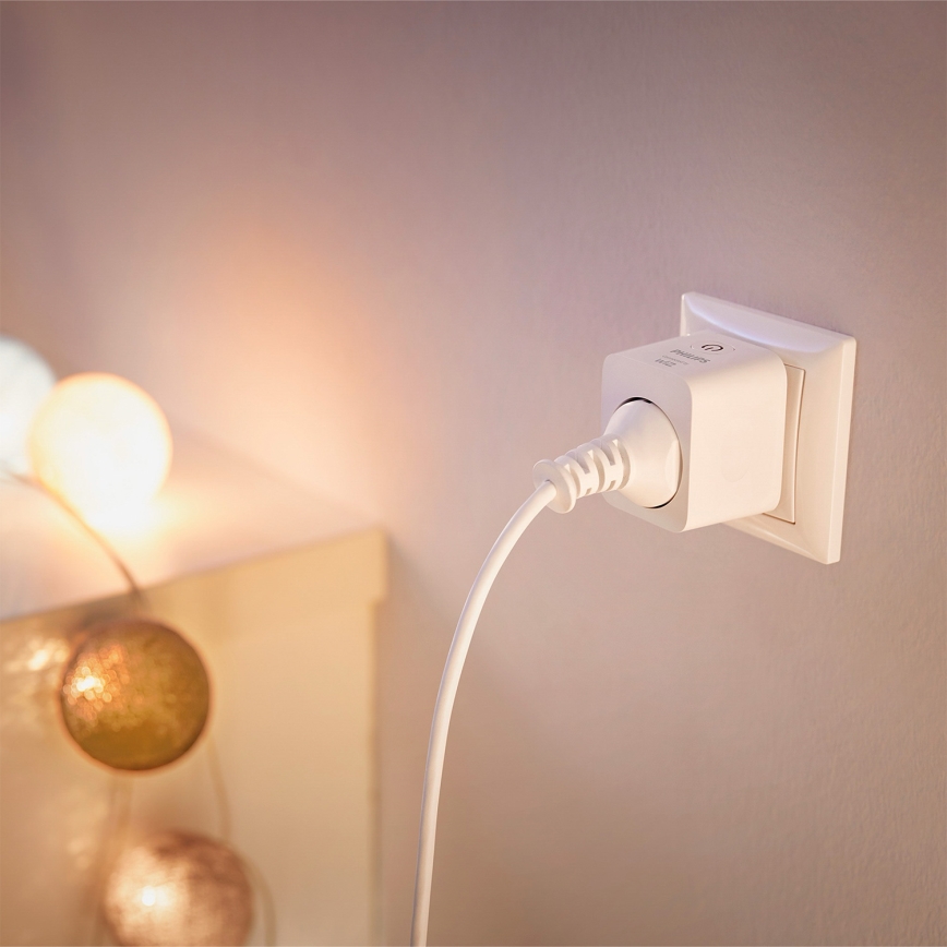 Philips - Pack de 3 enchufes inteligentes SCHUKO 2300W Wi-Fi