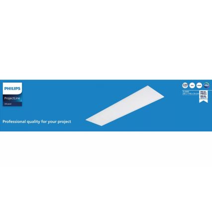 Philips - Panel LED empotrable para falso techo PROJECTLINE LED/36W/230V UGR19 4000K 119x29,5 cm
