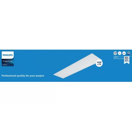 Philips - Panel LED empotrado PROJECTLINE LED/36W/230V 4000K 119x29,5 cm