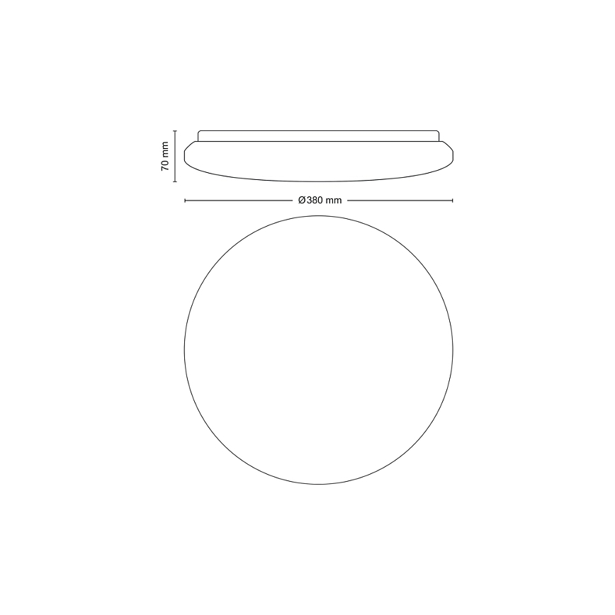 Philips - Plafón LED regulable LED/24W/230V 2700-6500K + control remoto