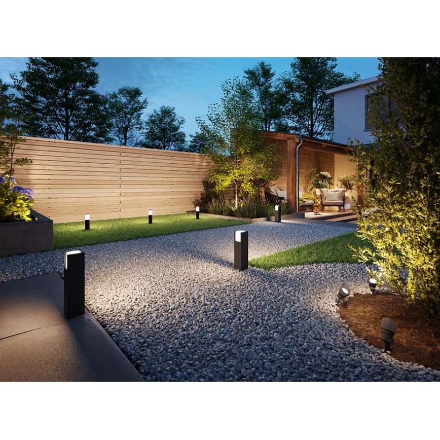 Philips - Sensor de crepúsculo exterior con temporizador IP44