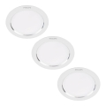 Philips - SET 3x Lámpara empotrada LED LED/3,5W/230V 3000K