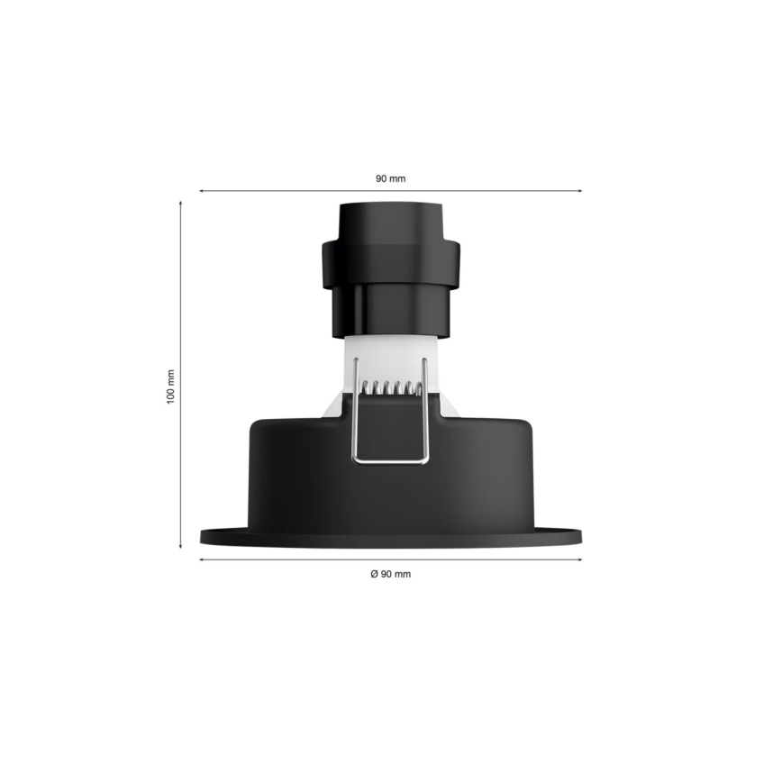 Philips - SET 3xLED RGBW Lámpara empotrable regulable Hue CENTURA 1xGU10/4,2W/230V 2000-6500K