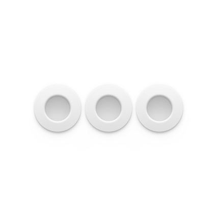 Philips - Pack de 3 luminarias empotrables de techo regulables para baño LED RGBW Hue SLIM LED/8,3W/230V 1000-20000K blanco P44
