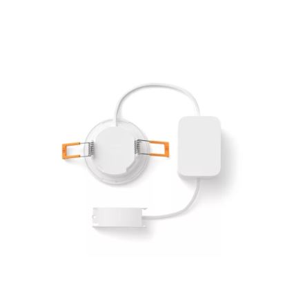 Philips - Pack de 3 luminarias empotrables de techo regulables para baño LED RGBW Hue SLIM LED/8,3W/230V 1000-20000K blanco P44