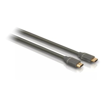 Philips SWV4432S/10 - Cable HDMI con Ethernet, conector HDMI 1.4 A 1,5 m gris