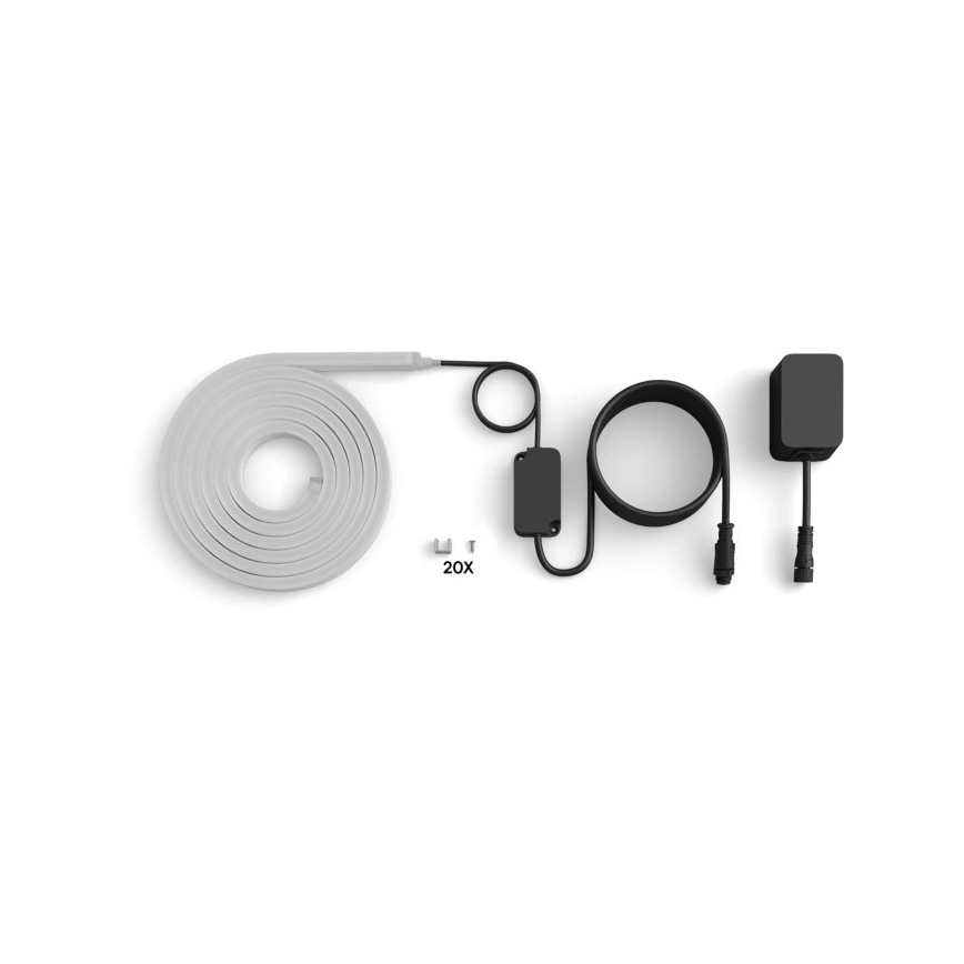 Philips - Tira LED RGBW regulable para exteriores Hue NEON 5m LED/30W/230V 2200-6500K IP67