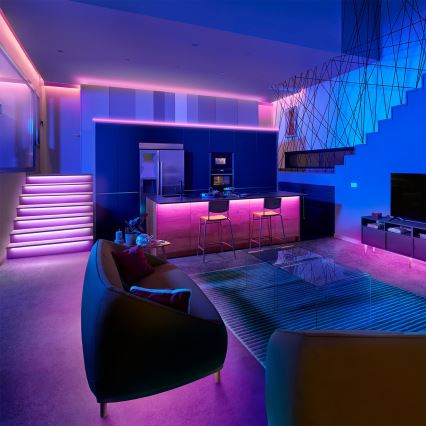 Philips - Tira LED RGB regulable SMART STRIP 5m LED/7W/230V 2200-6500K Wi-Fi
