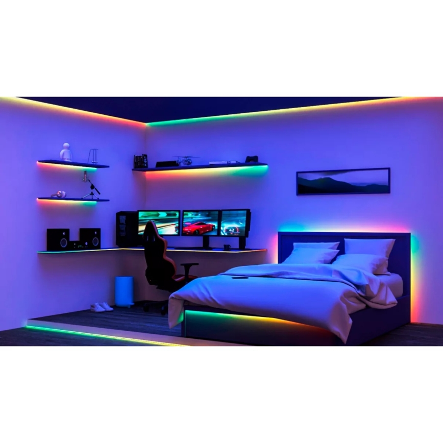 Philips - Tira LED RGBIC regulable SMART STRIP 20m LED/36W/230V 2700-6500K Wi-Fi