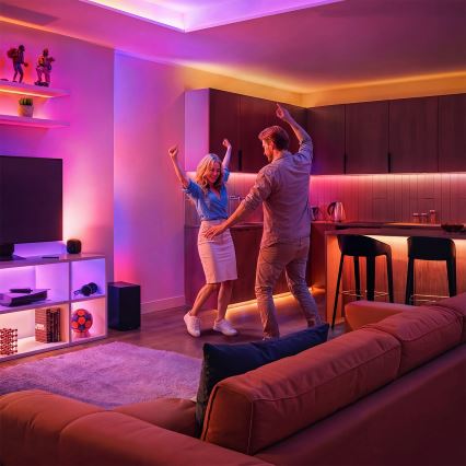 Philips - Tira LED RGBIC regulable SMART STRIP 3m LED/13W/230V 2700-6500K Wi-Fi