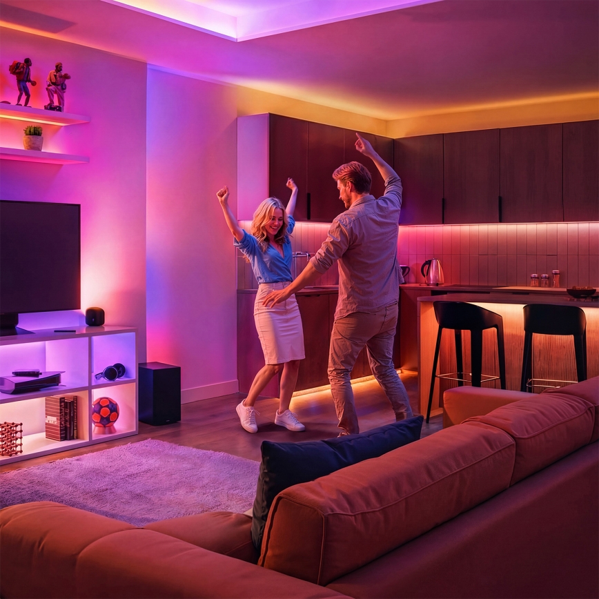 Philips - Tira LED RGBIC regulable SMART STRIP 3m LED/13W/230V 2700-6500K Wi-Fi