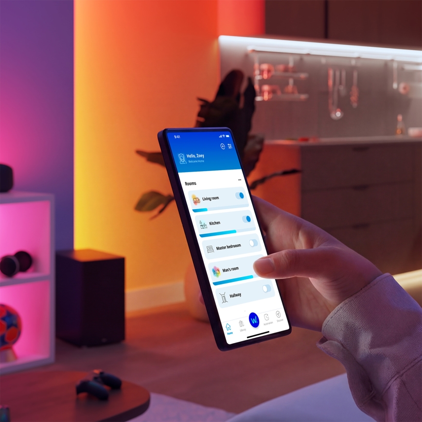 Philips - Tira LED RGBIC regulable SMART STRIP 3m LED/13W/230V 2700-6500K Wi-Fi