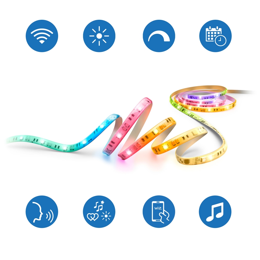 Philips - Tira LED RGBIC regulable SMART STRIP 3m LED/13W/230V 2700-6500K Wi-Fi