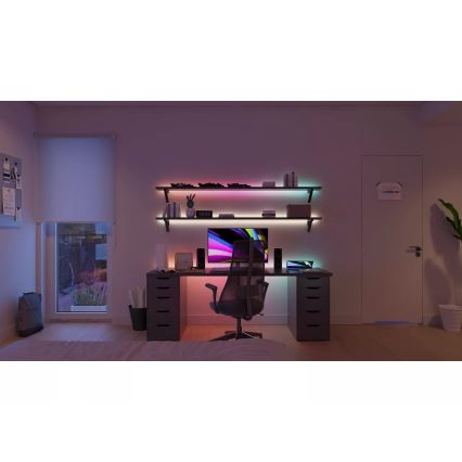 Philips - Tira LED RGBW regulable Hue ESSENTIAL White And Color Ambiance 10m LED/27,2W/230V 2200-6500K