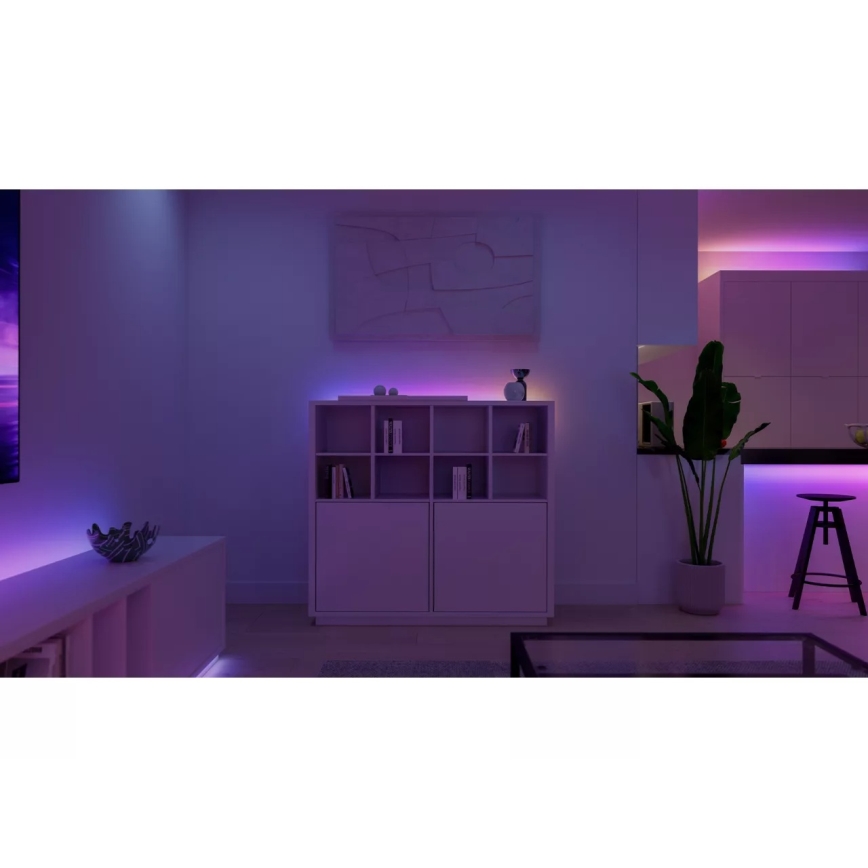 Philips - Tira LED RGBW regulable Hue ESSENTIAL White And Color Ambiance 10m LED/27,2W/230V 2200-6500K