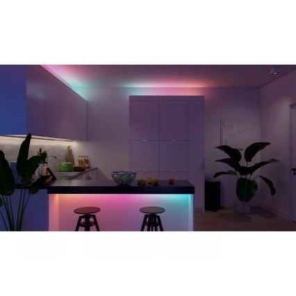 Philips - Tira LED RGBW regulable Hue ESSENTIAL White And Color Ambiance 10m LED/27,2W/230V 2200-6500K
