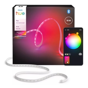 Philips - Tira LED RGBW regulable Hue FLUX 10m LED/60W/230V 2200-6500K