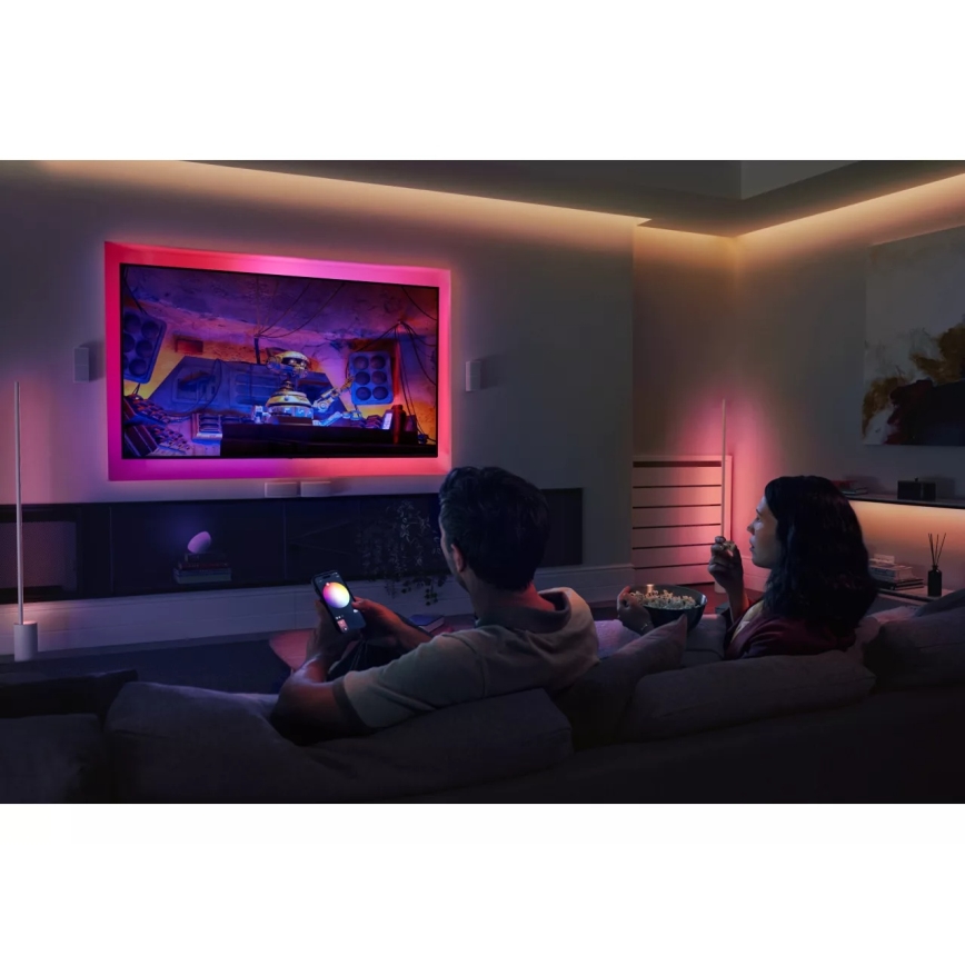 Philips - Tira LED RGBW regulable Hue FLUX 3 m LED/12W/230V