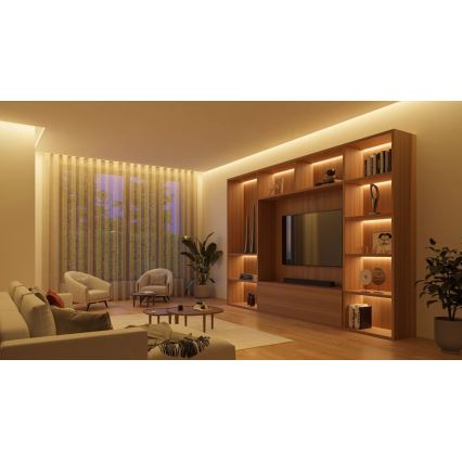 Philips - Tira LED RGBW regulable Hue WHITE AND COLOR AMBIANCE 10 m LED/20W/230V 2000-6500K