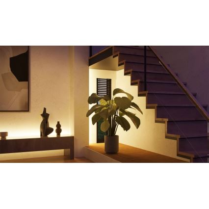 Philips - Tira LED RGBW regulable Hue WHITE AND COLOR AMBIANCE 10 m LED/20W/230V 2000-6500K