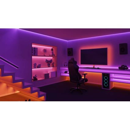 Philips - Tira LED RGBW regulable Hue WHITE AND COLOR AMBIANCE 5m LED/20W/230V 2000-6500K