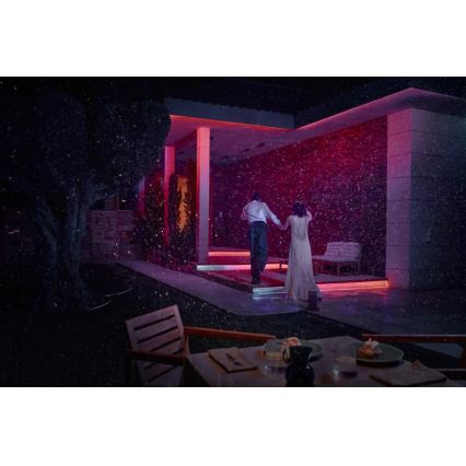 Philips - Tira exterior LED RGBW regulable Hue FLUX 10m LED/30W/230V 2200-6500K IP67