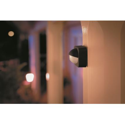 Philips - Tira LED RGBW regulable para exterior Hue FLUX 5m LED/30W/230V 2200-6500K IP67 + sensor de movimiento