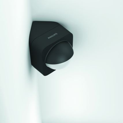 Philips - Tira LED RGBW regulable para exterior Hue FLUX 5m LED/30W/230V 2200-6500K IP67 + sensor de movimiento