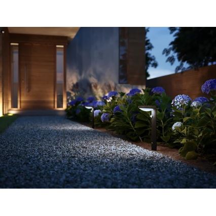 Philips - Lámpara LED exterior con sensor LED/9W/230V 4000K IP44