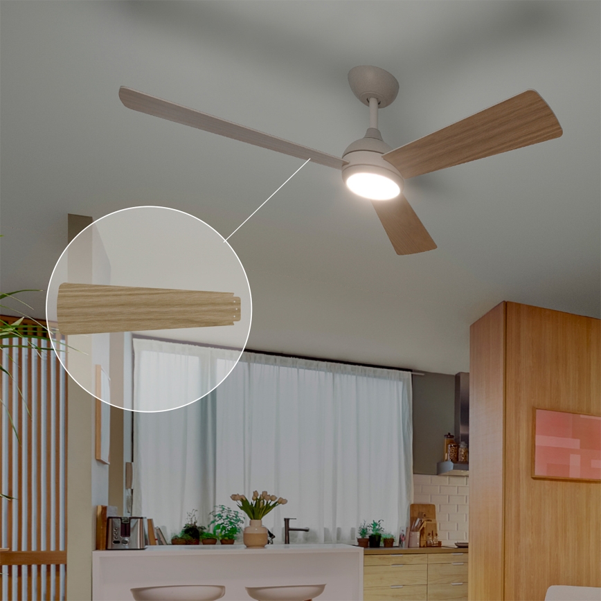 Philips - Ventilador de techo LED regulable CIVX LED/24W/230V + mando a distancia