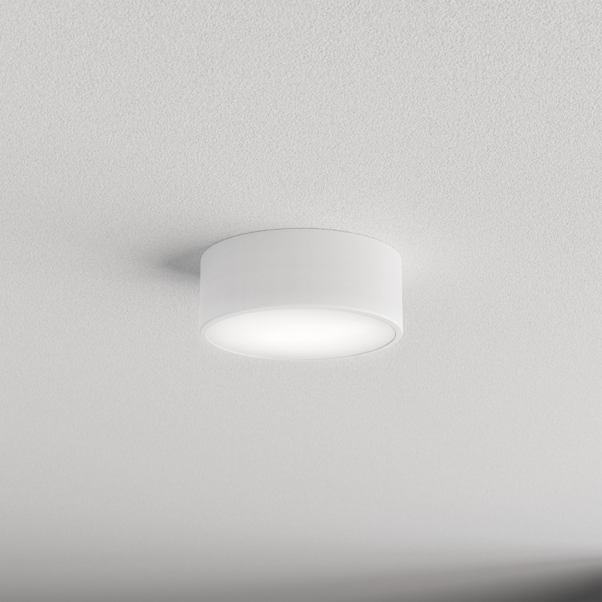 Plafón CLEO 1xE27/24W/230V diá. 20 cm blanco