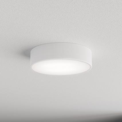 Plafón CLEO 2xE27/24W/230V diá. 30 cm blanco